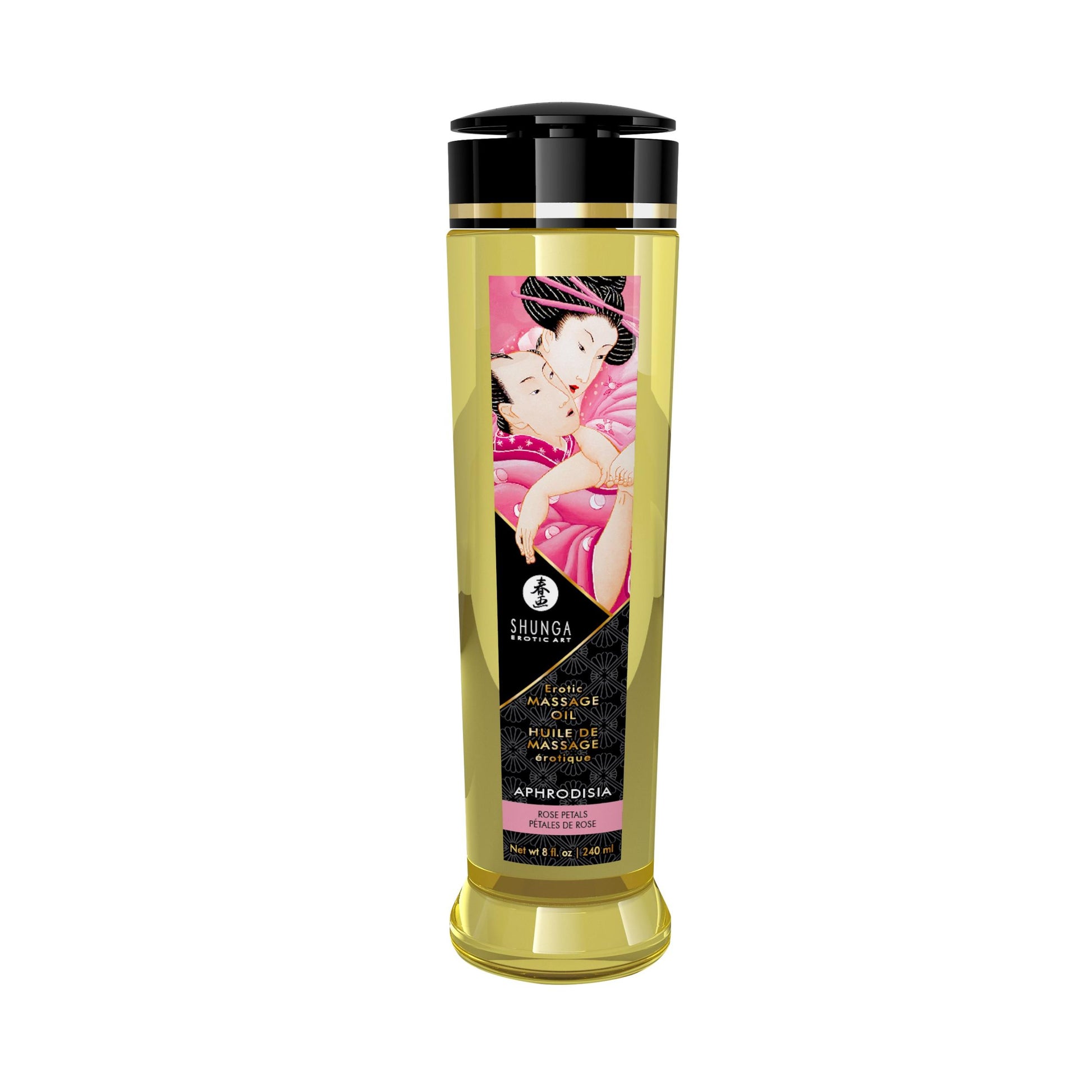 Massage Oils - Aphrodisia - 8 Fl. Oz. Rose Petals | 697309012003 | Available at EroticWarehouse.com