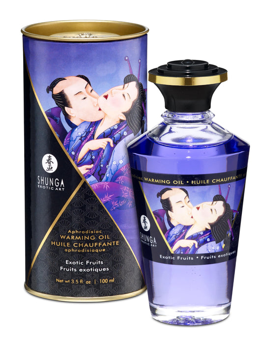 Aphrodisiac Warming Oil - Exotic Fruits | 697309022026 | Available at EroticWarehouse.com