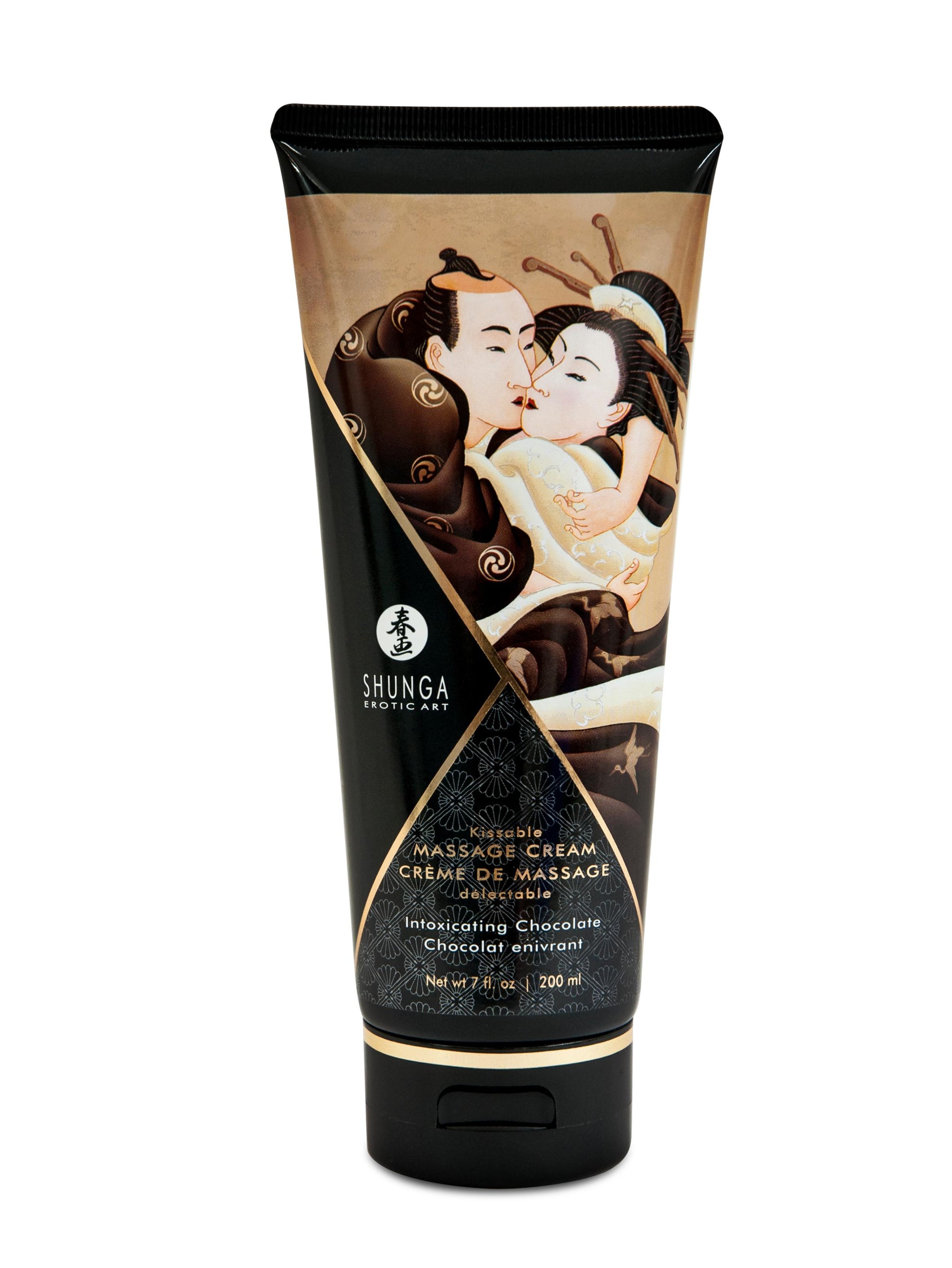 Kissable Massage Cream - Intoxicating Chocolate - 7 Fl. Oz. / 200 ml | 697309041096 | Available at EroticWarehouse.com