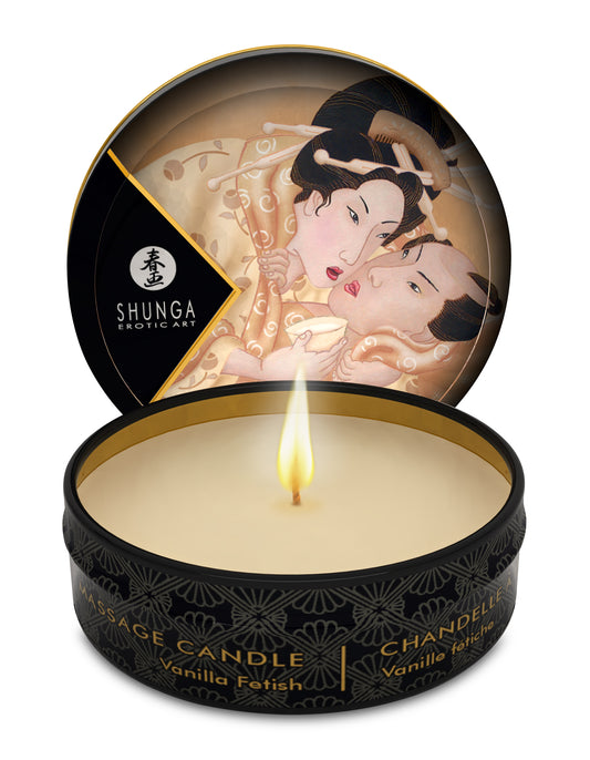 Mini Massage Candle - Desire - Vanilla Fetish - 1 Fl. Oz. | 697309046015 | Available at EroticWarehouse.com