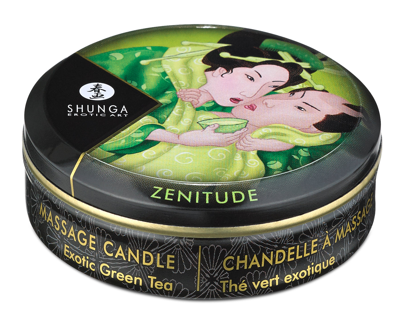Mini Massage Candle - Zenitude - Exotic Green Tea - 1 Fl. Oz. | 697309046114 | Available at EroticWarehouse.com