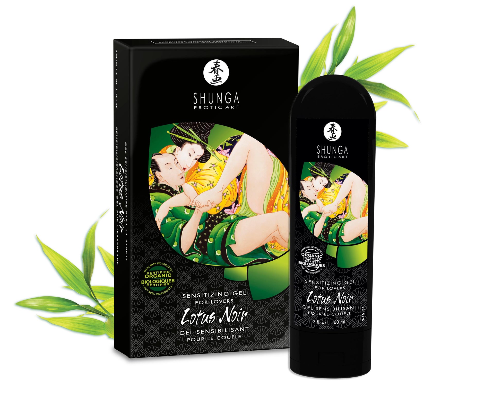 Lotus Noir - Sensitizing Gel for Lovers - 2 Fl. Oz. / 60 ml | 697309056007 | Available at EroticWarehouse.com
