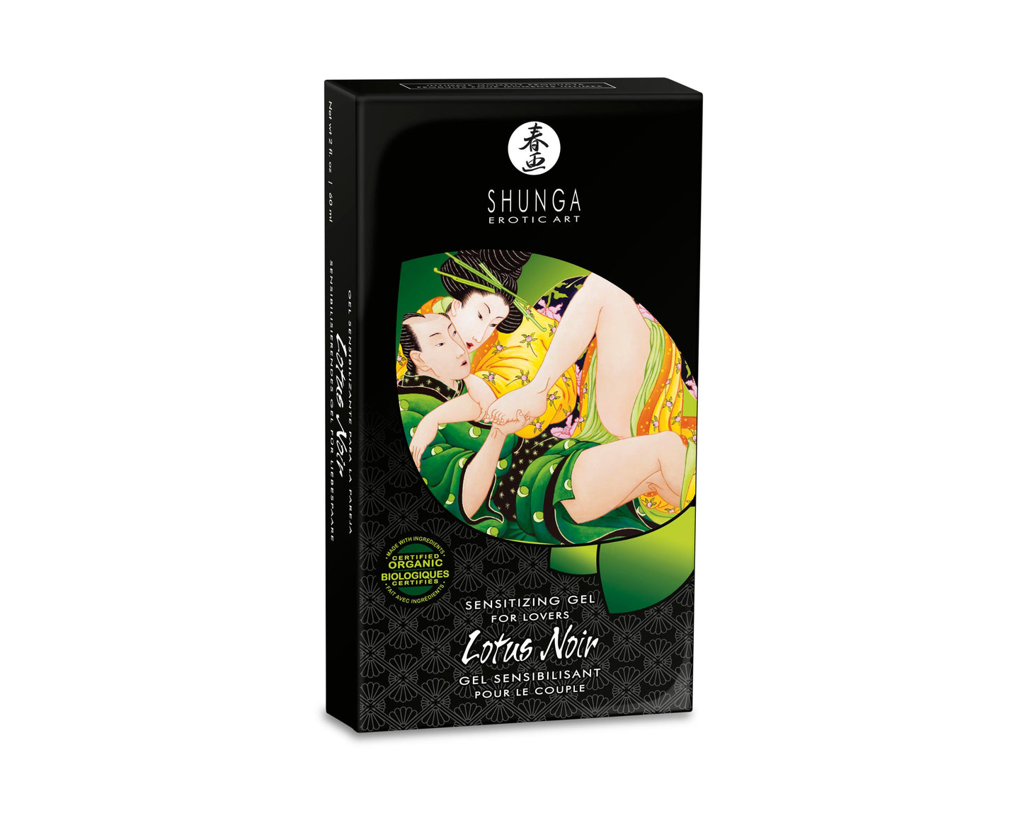 Lotus Noir - Sensitizing Gel for Lovers - 2 Fl. Oz. / 60 ml | 697309056007 | Available at EroticWarehouse.com