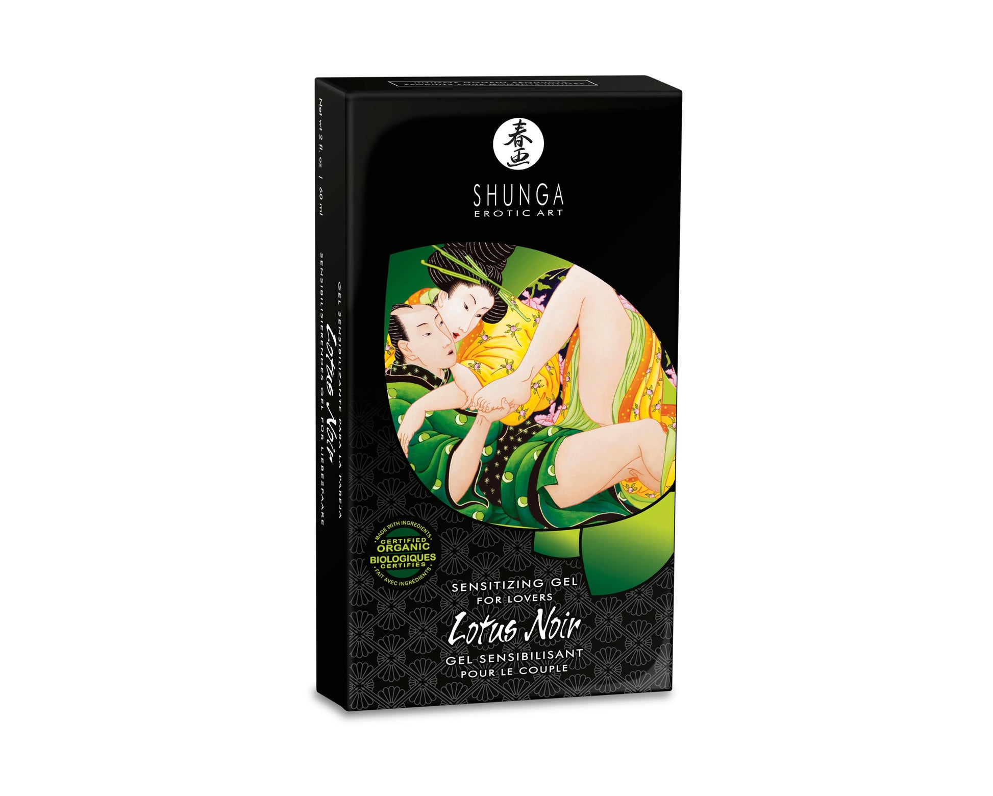 Lotus Noir - Sensitizing Gel for Lovers - 2 Fl. Oz. / 60 ml | 697309056007 | Available at EroticWarehouse.com
