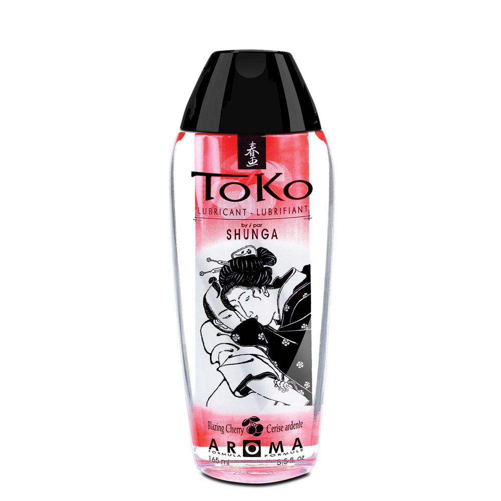 Toko Aroma Personal Lubricant - Blazing Cherry - 5.5 Fl. Oz. | 697309064002 | Available at EroticWarehouse.com