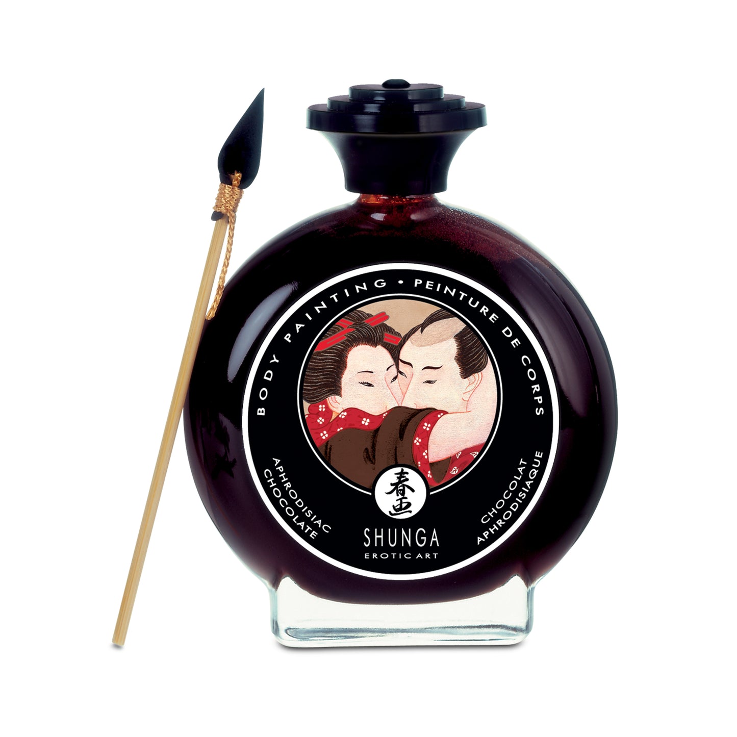 Edible Body Paint - Aphrodisiac Chocolate - 3.5 Fl. Oz. / 100 ml | 697309070003 | Available at EroticWarehouse.com
