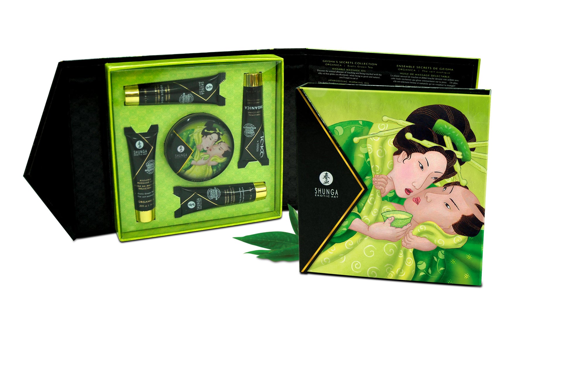 Geisha's Secrets Gift Set - Organica - Exotic Green Tea | 697309082112 | Available at EroticWarehouse.com