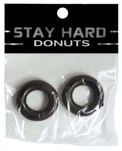 Stay Hard Donuts - 2pack - Black | 752875950026 | Available at EroticWarehouse.com