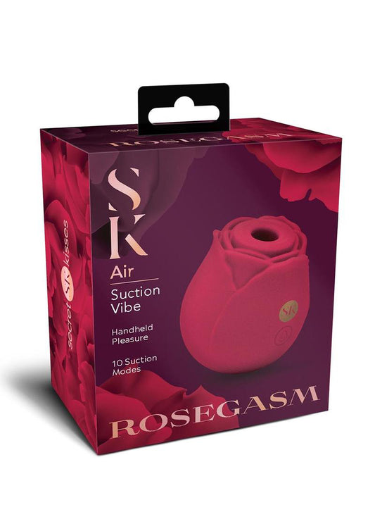 Secret Kisses Rosegasm Air - Red | 884472032925 | Available at EroticWarehouse.com