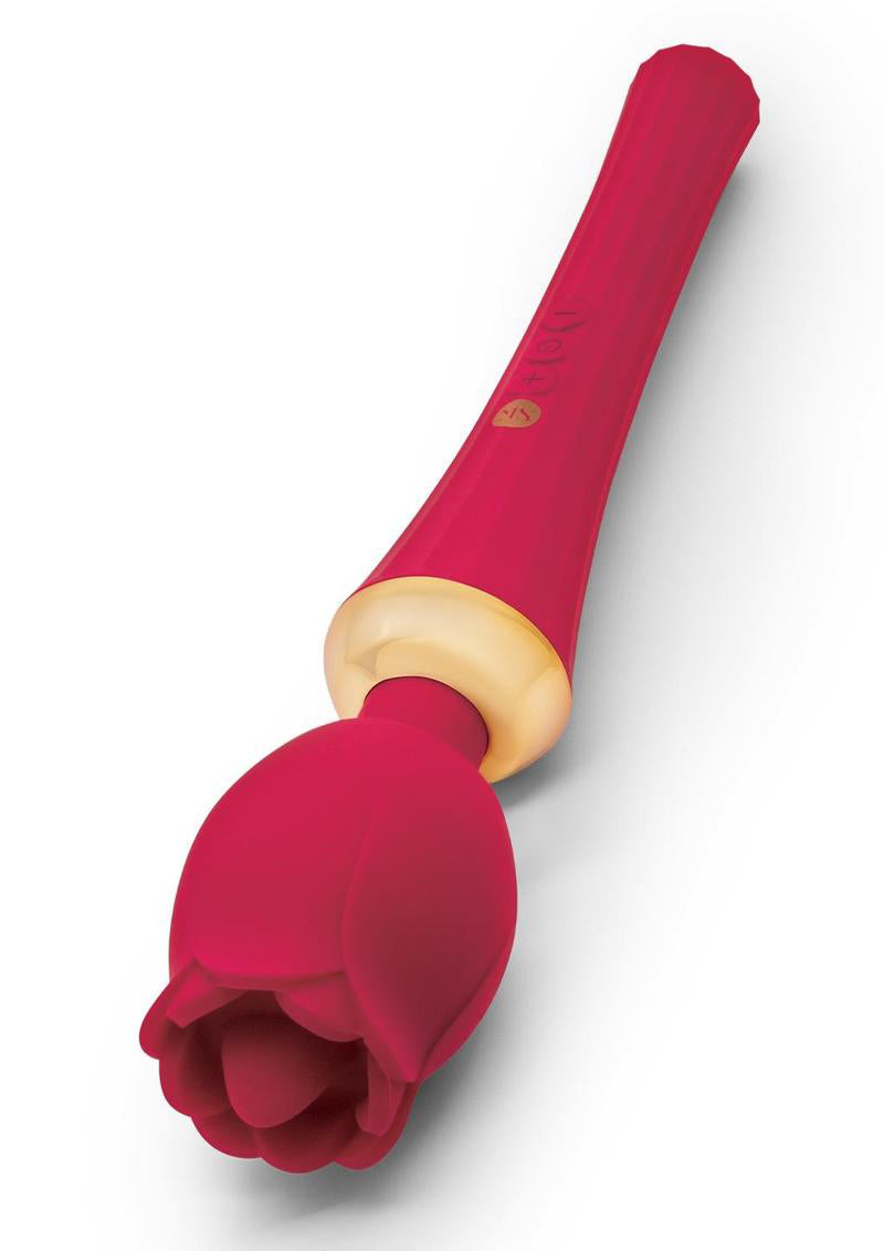 Rosegasm Bouquet Rose Wand - Red | 884472035452 | Available at EroticWarehouse.com