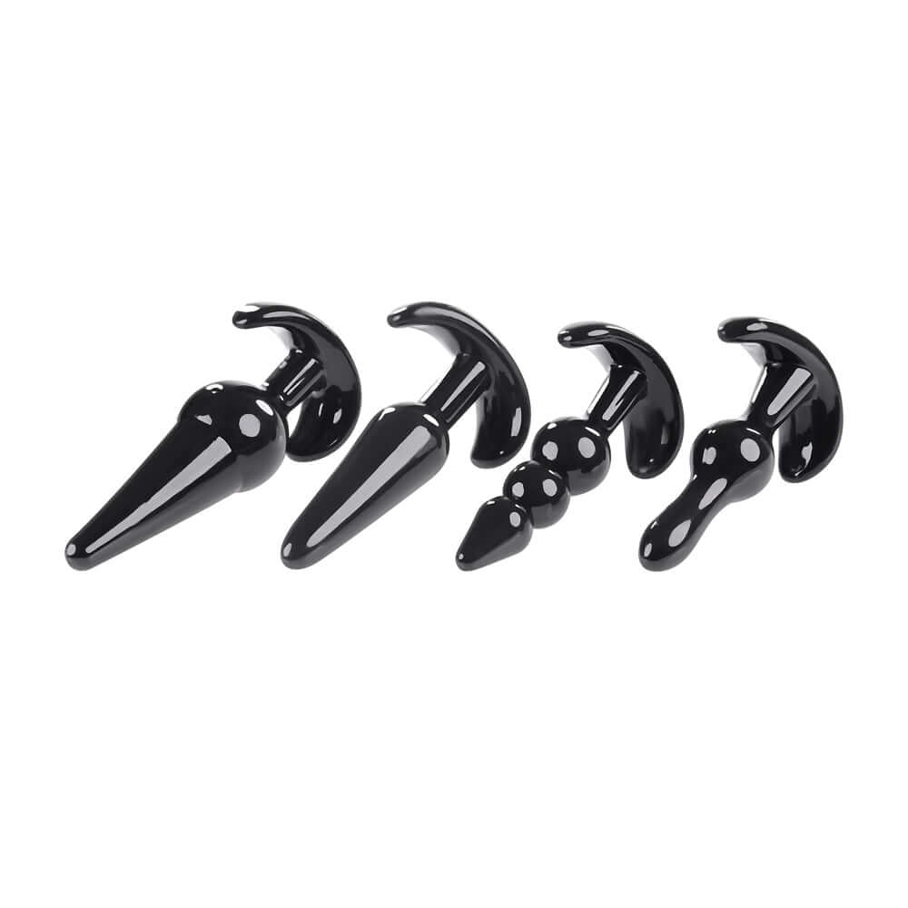 Intro to Plugs - Black | 844477023526 | Available at EroticWarehouse.com