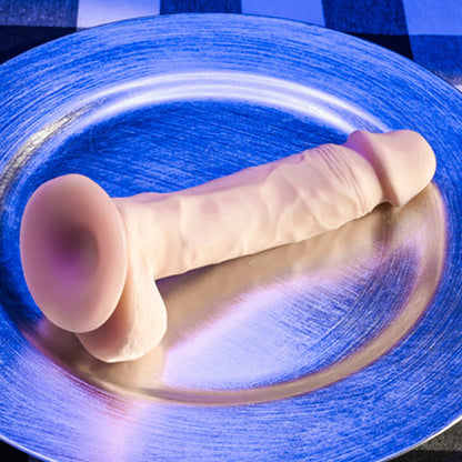 6.5" Natural Feel Dildo Light | 844477023571 | Available at EroticWarehouse.com