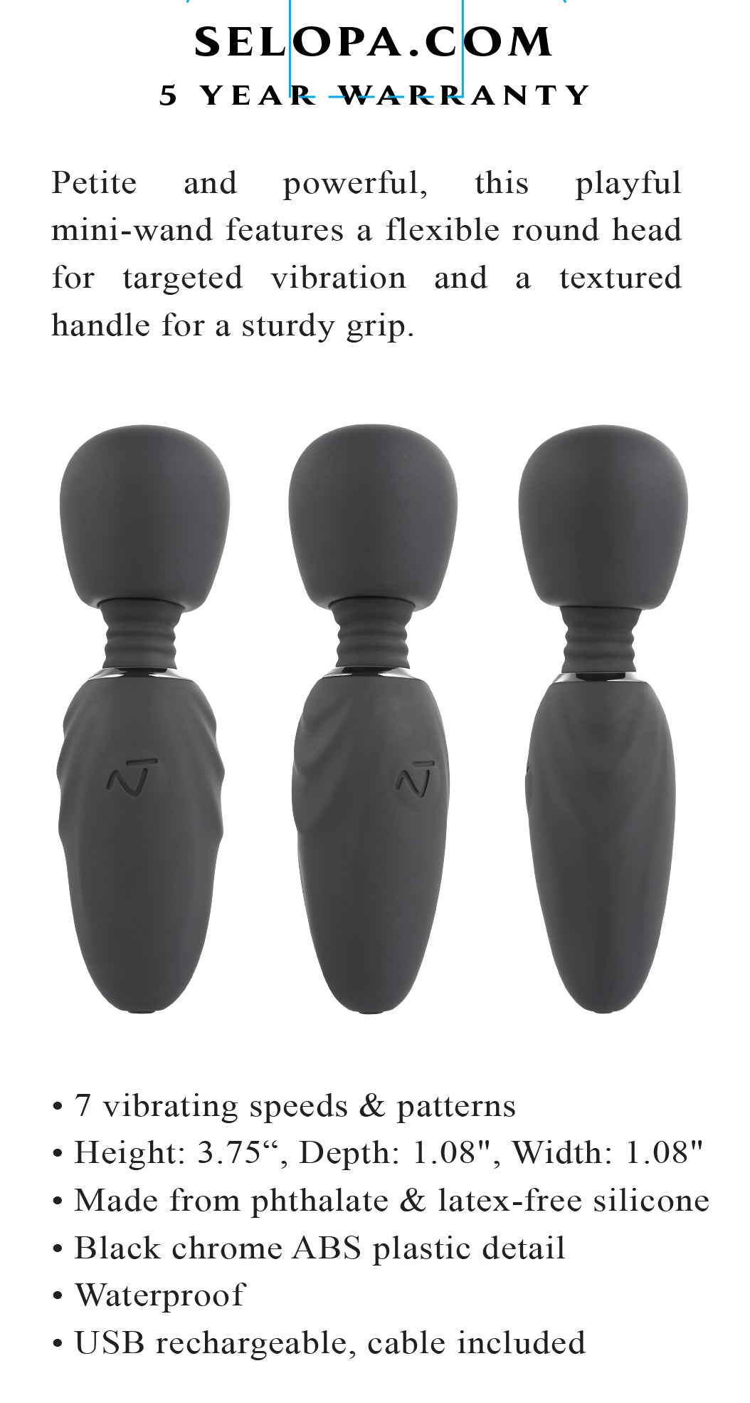 Buzz One Out - Black | 844477023304 | Available at EroticWarehouse.com