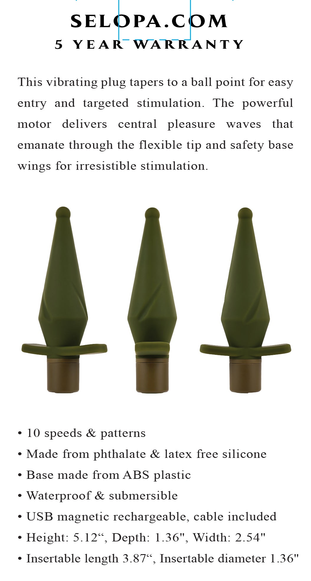 The Private - Green | 844477023359 | Available at EroticWarehouse.com