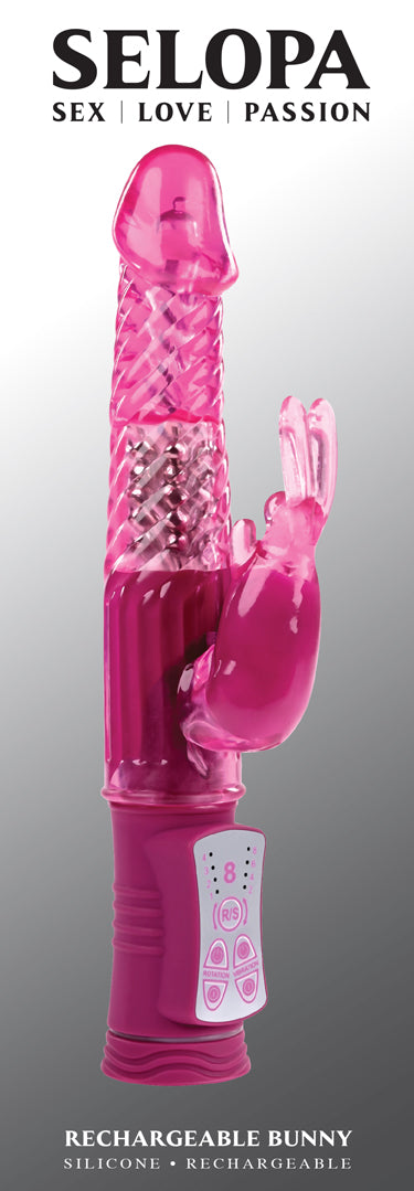 Rechargeable Bunny - Pink | 844477023472 | Available at EroticWarehouse.com