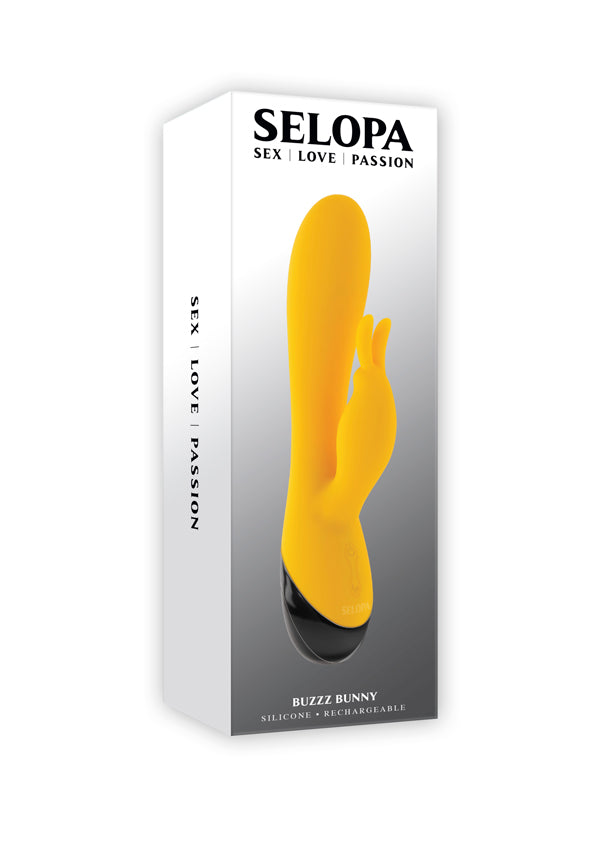 Buzzz Bunny - Yellow | 844477025827 | Available at EroticWarehouse.com