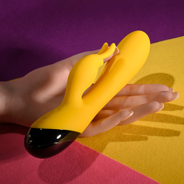 Buzzz Bunny - Yellow | 844477025827 | Available at EroticWarehouse.com