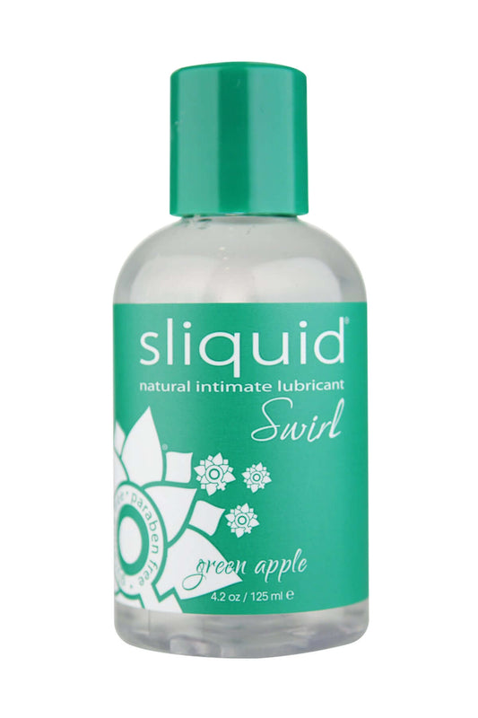 Naturals Swirl - Green Apple - 4.2 Fl. Oz. (124 ml) | 894147000074 | Available at EroticWarehouse.com
