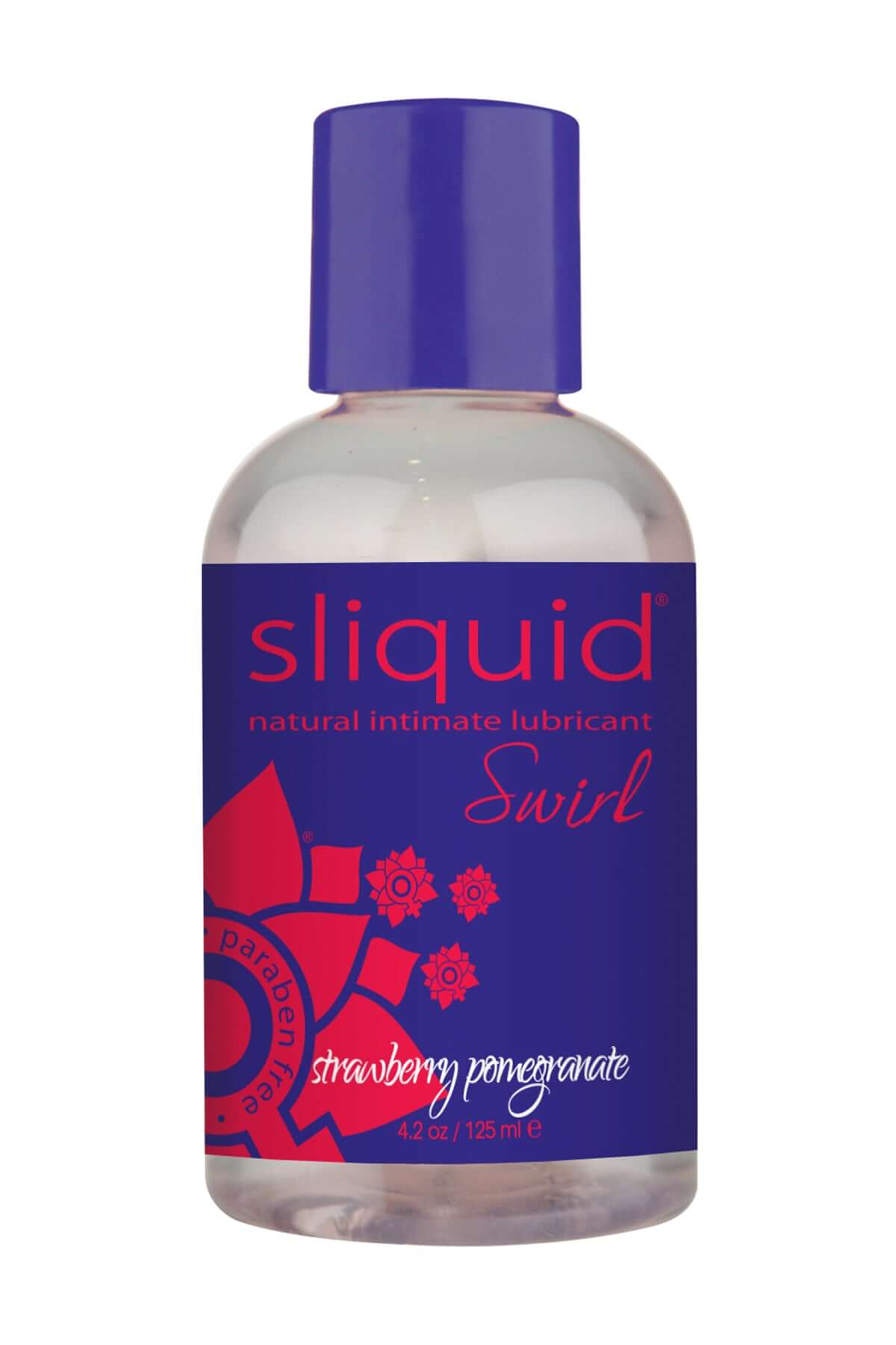 Naturals Swirl - Strawberry Pomegranate - 4.2 Fl. Oz. (124 ml) | 894147000142 | Available at EroticWarehouse.com