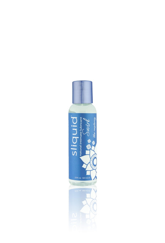 Naturals Swirl - Blue Raspberry - 2.0 Fl. Oz (59 ml) | 894147009084 | Available at EroticWarehouse.com