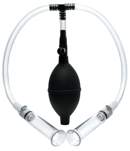 Nipple Pumping System With Detachable Cylinders | 848518020307 | Available at EroticWarehouse.com