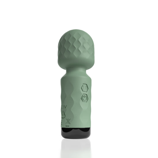 Screaming O Cuties Winny Vibrating Mini Wand - Sage Green | 817483017926 | Available at EroticWarehouse.com