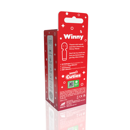 Screaming O Cuties Winny Vibrating Mini Wand - Sage Green | 817483017926 | Available at EroticWarehouse.com