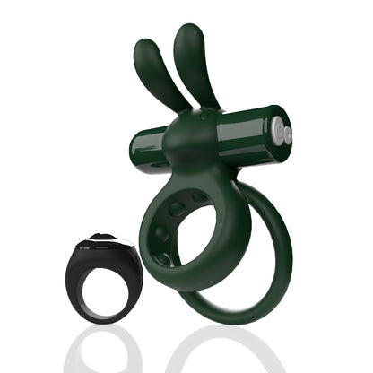 Screaming O Remote Controlled Ohare Vibrating Ring - Green | 817483017186 | Available at EroticWarehouse.com