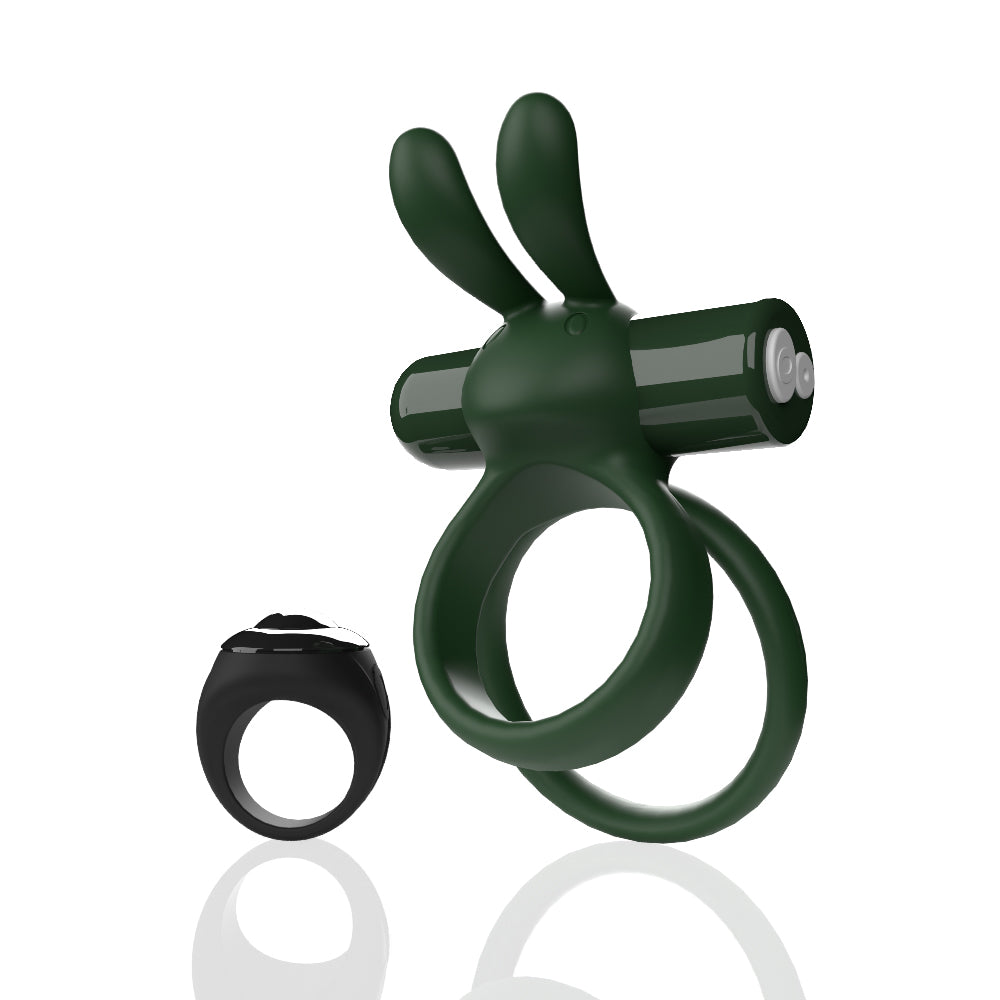 Screaming O Remote Controlled Ohare XL Vibrating Ring - Green | 817483017216 | Available at EroticWarehouse.com
