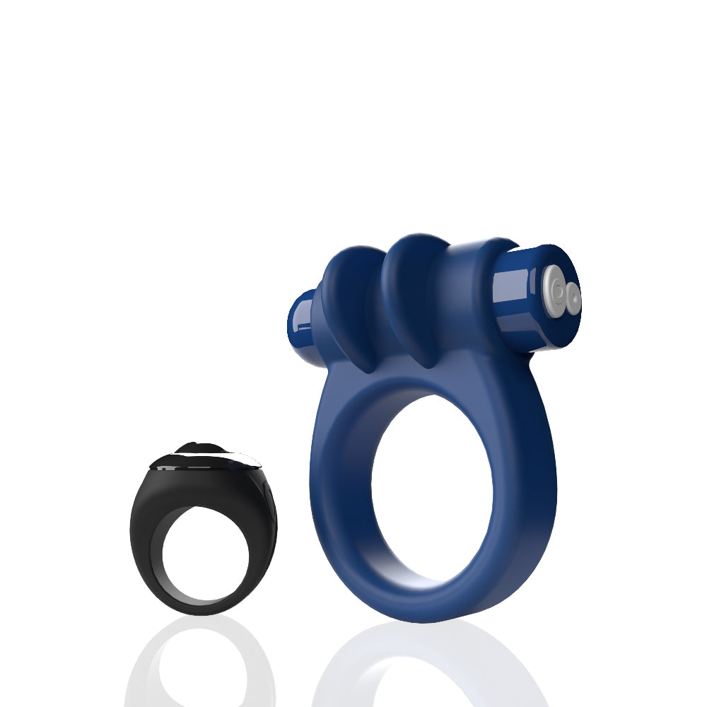 Screaming O Remote Controlled Switch Vibrating Ring - Blue | 817483017230 | Available at EroticWarehouse.com