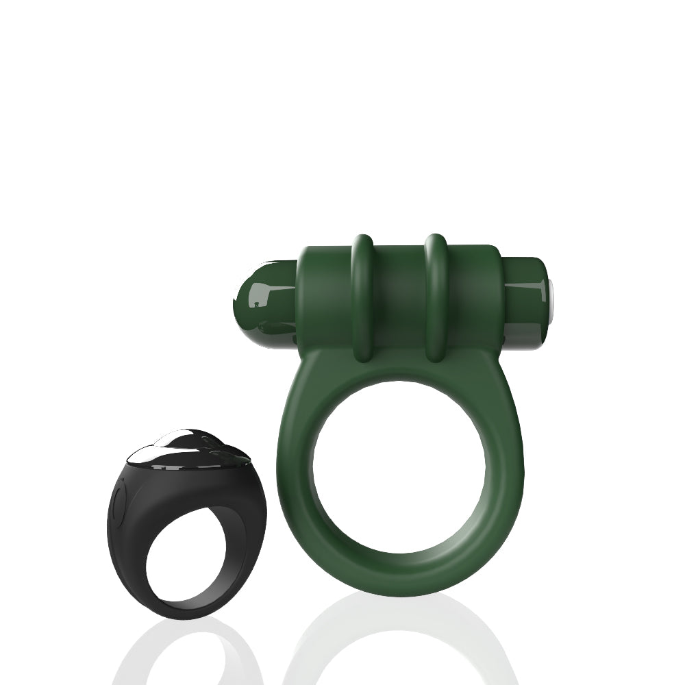 Screaming O Remote Controlled Switch Vibrating Ring - Green | 817483017247 | Available at EroticWarehouse.com