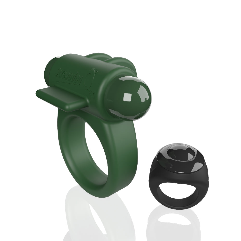 Screaming O Remote Controlled Switch Vibrating Ring - Green | 817483017247 | Available at EroticWarehouse.com