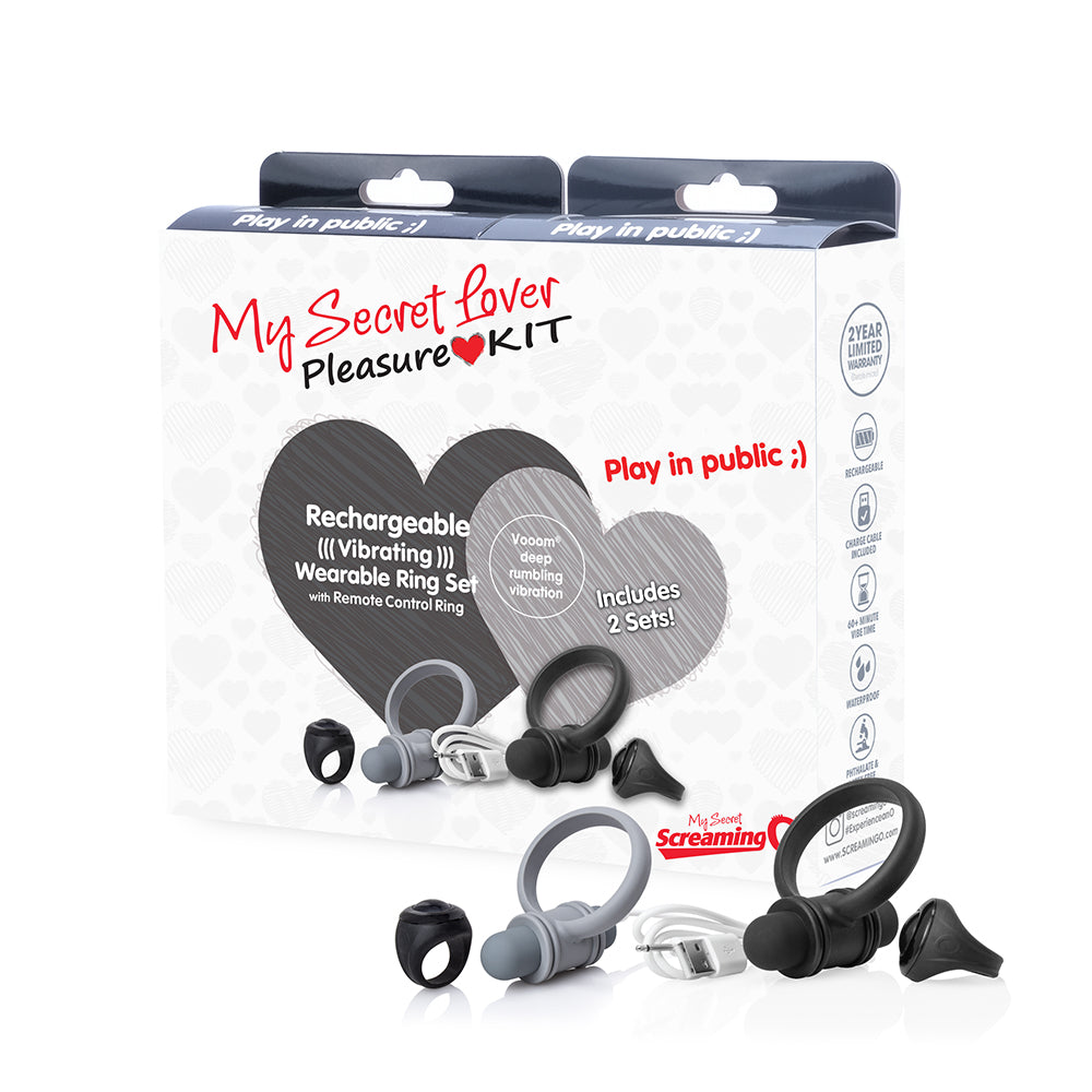 2020 My Secret Lover Kit - Ring/ Ring | 817483014314 | Available at EroticWarehouse.com
