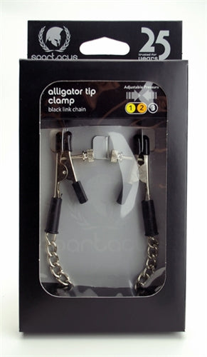 Adjustable Alligator Clamps - Link Chain | 669729200292 | Available at EroticWarehouse.com