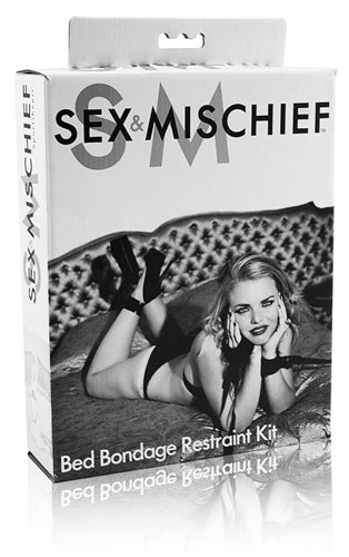 Sex and Mischief Bed Bondage Restraint Kit | 646709100001 | Available at EroticWarehouse.com