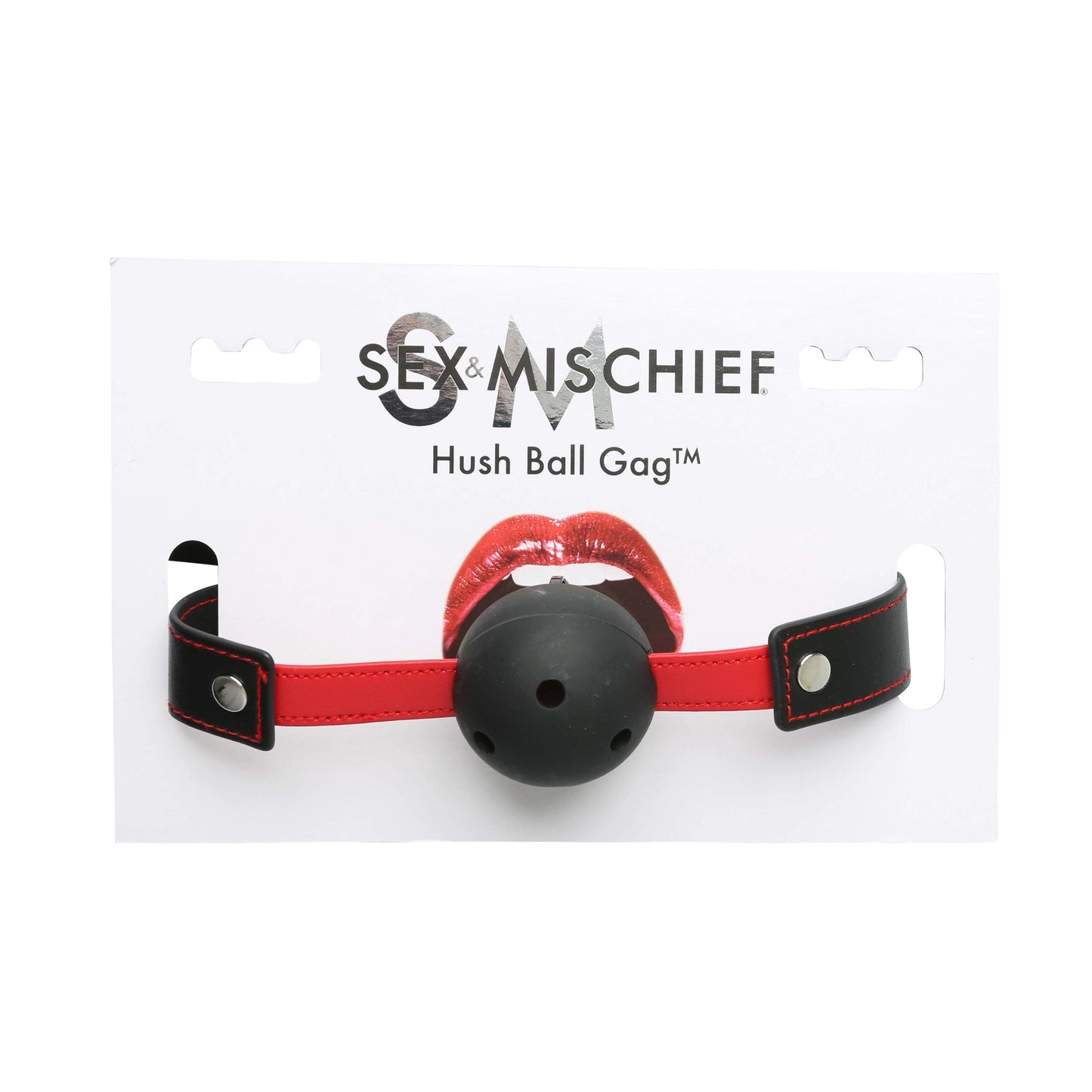 Sex and Mischief Hush Ball Gag | 646709100223 | Available at EroticWarehouse.com