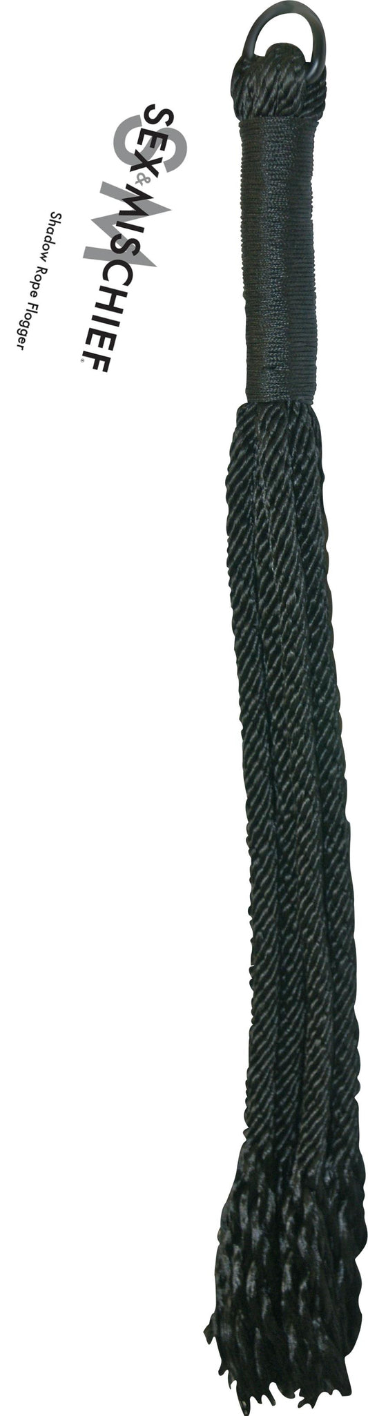 Sex and Mischief Shadow Rope Flogger | 646709100476 | Available at EroticWarehouse.com