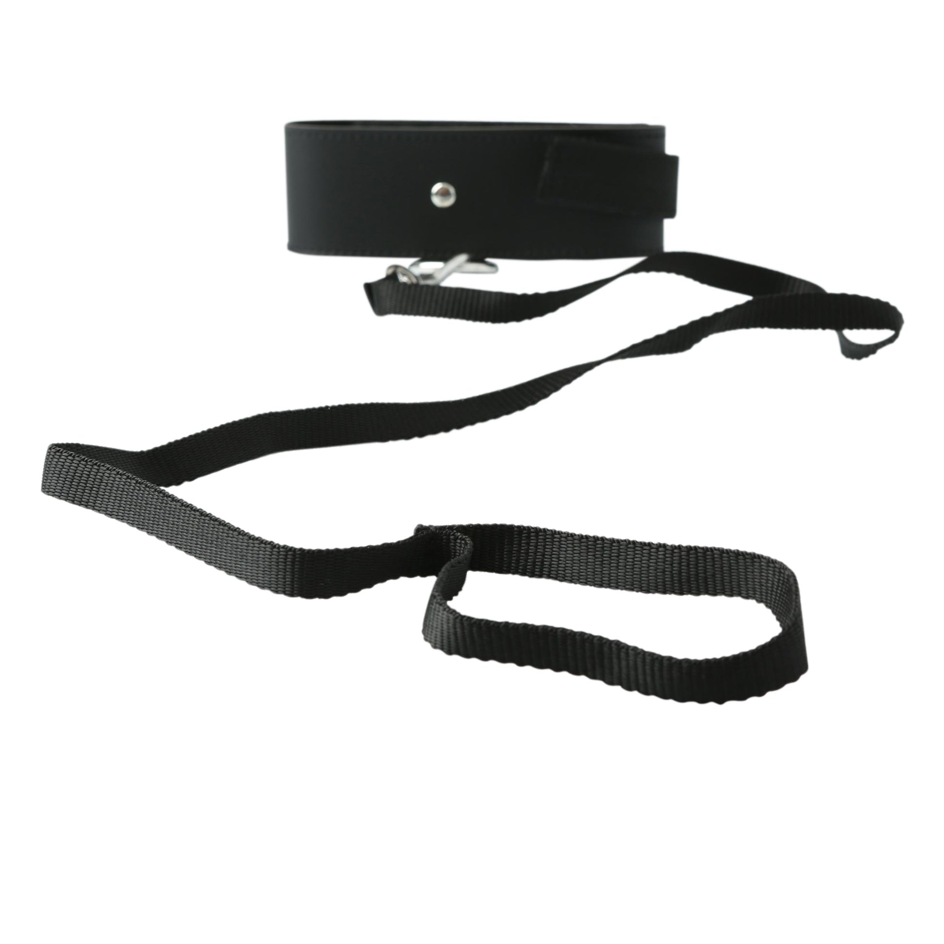 Sex and Mischief Leash and Collar - Black | 646709100506 | Available at EroticWarehouse.com