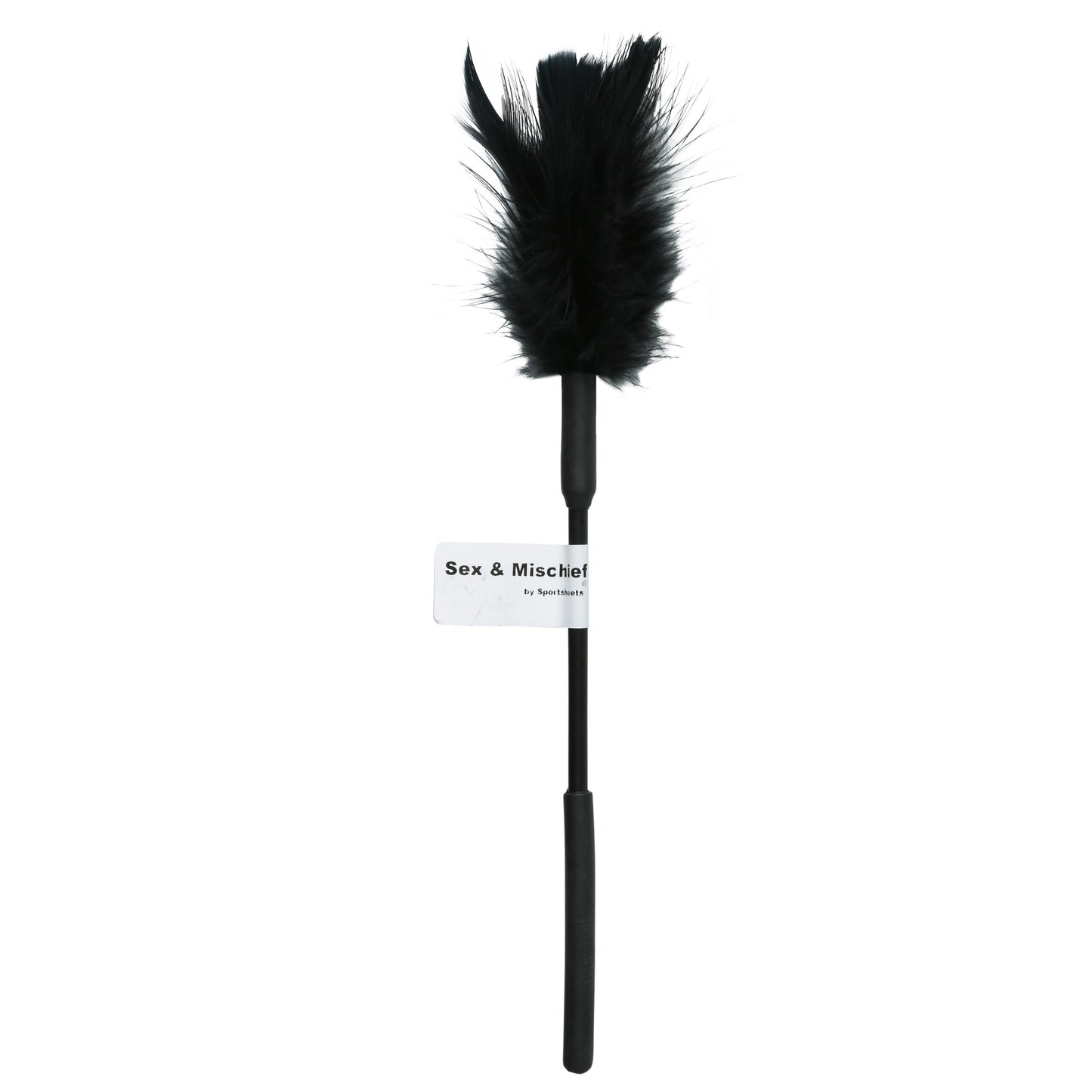 Sex and Mischief Feather Tickler - Black | 646709100704 | Available at EroticWarehouse.com