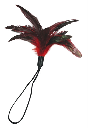 Pleasure Feather - Red | 646709261030 | Available at EroticWarehouse.com