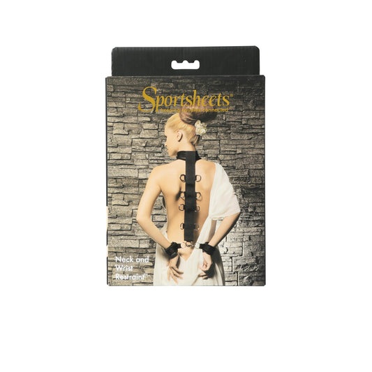 Neck and Wrist Restraint | 646709445102 | Available at EroticWarehouse.com