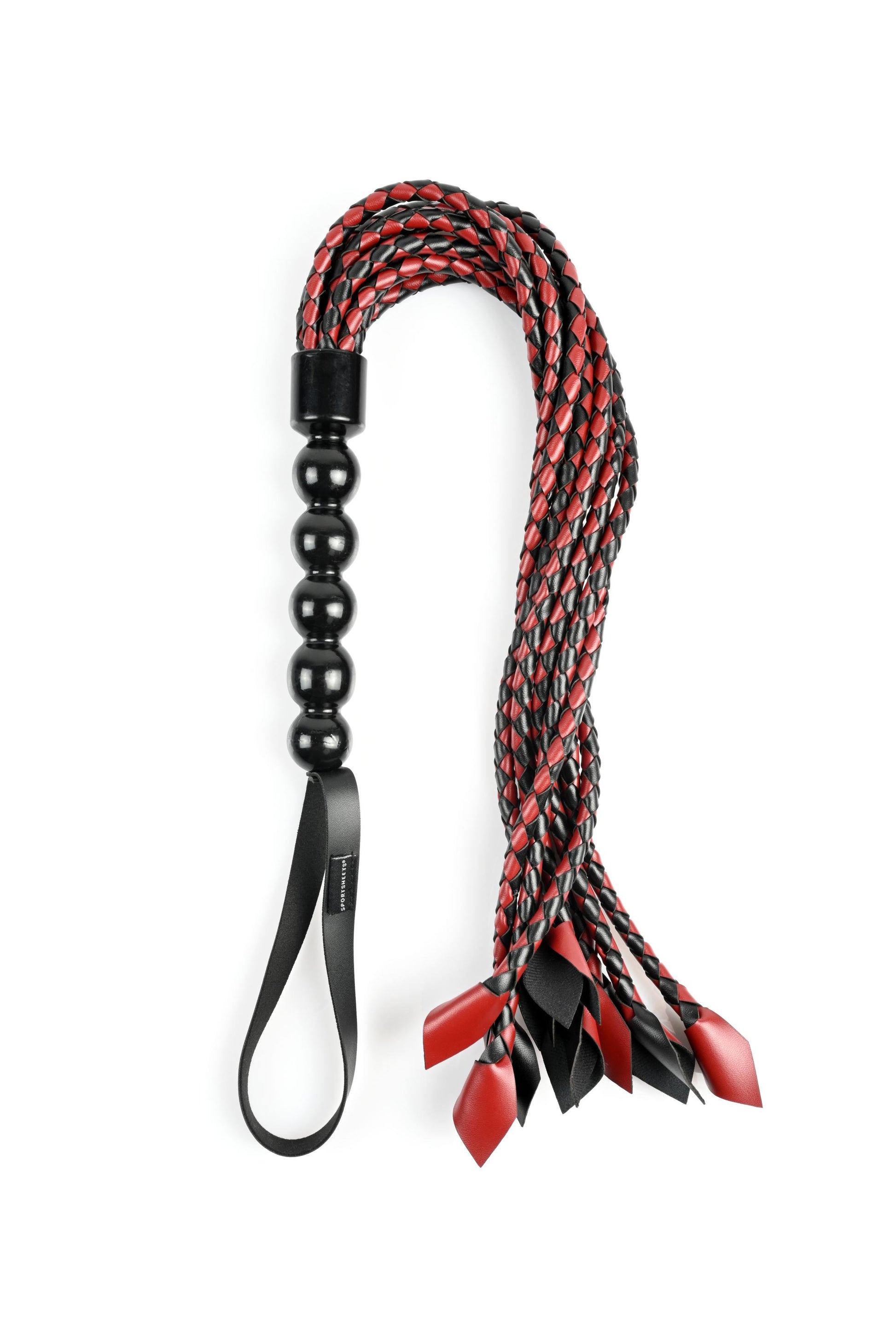 Saffron Braided Flogger | 646709480387 | Available at EroticWarehouse.com