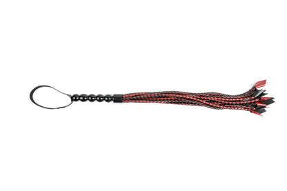 Saffron Braided Flogger | 646709480387 | Available at EroticWarehouse.com