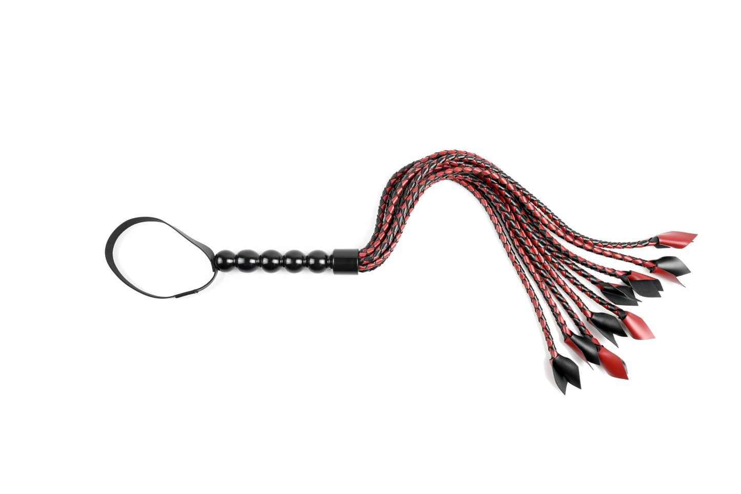 Saffron Braided Flogger | 646709480387 | Available at EroticWarehouse.com