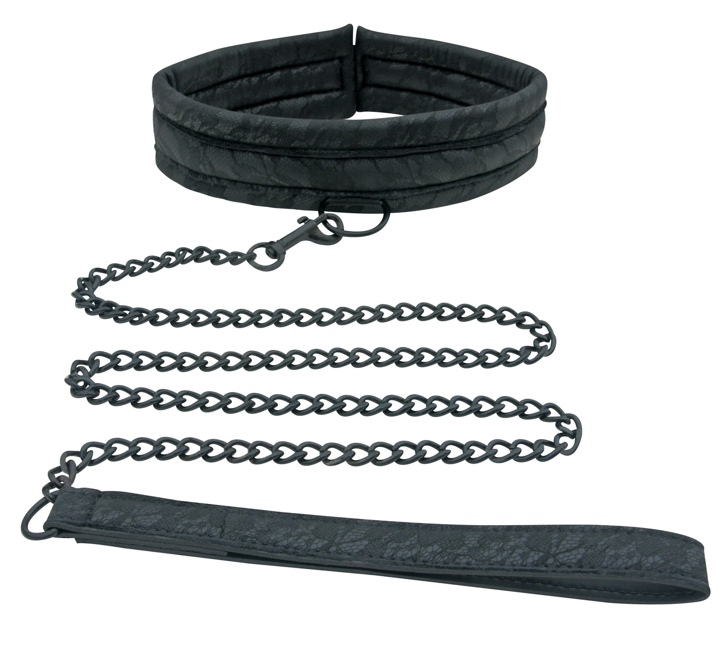 Sincerely Lace Collar & Leash | 646709520038 | Available at EroticWarehouse.com