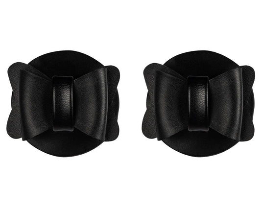 Bow Tie Pastie - Black | 646709520274 | Available at EroticWarehouse.com