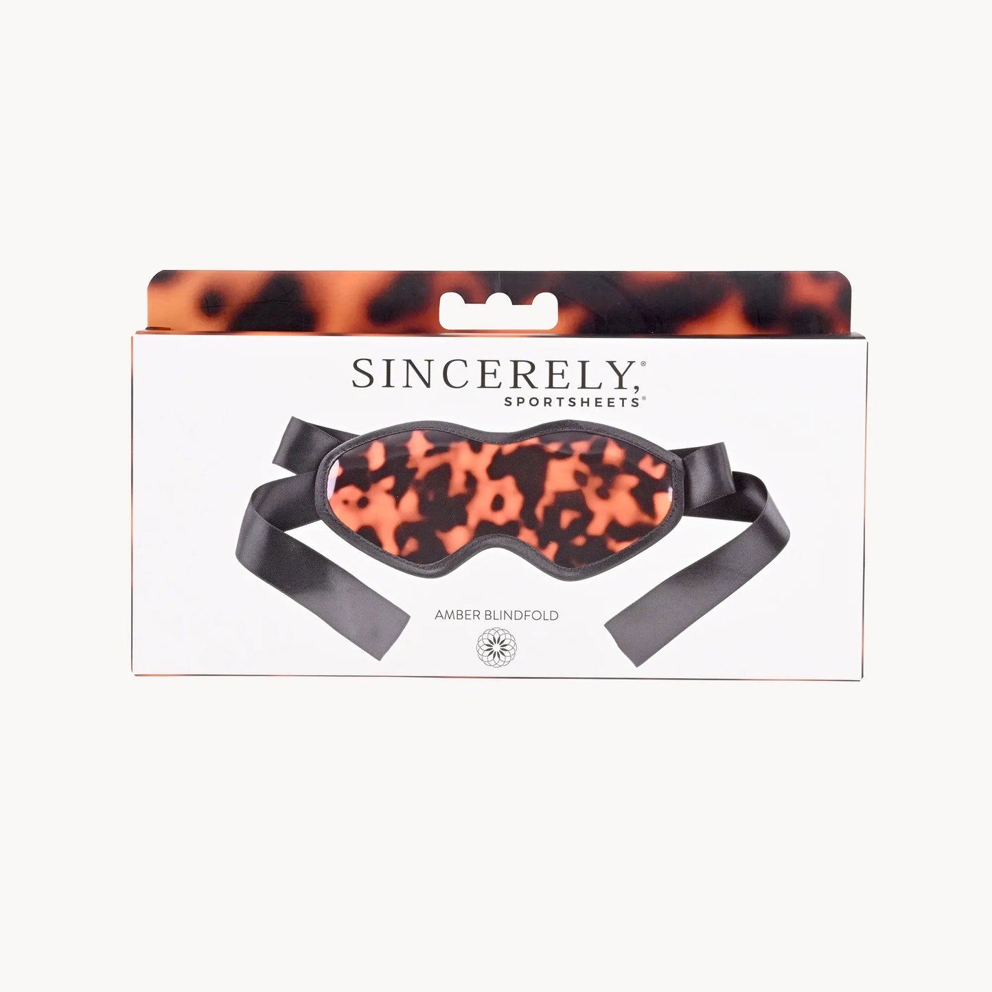 Sincerely Amber Blindfold | 646709521080 | Available at EroticWarehouse.com
