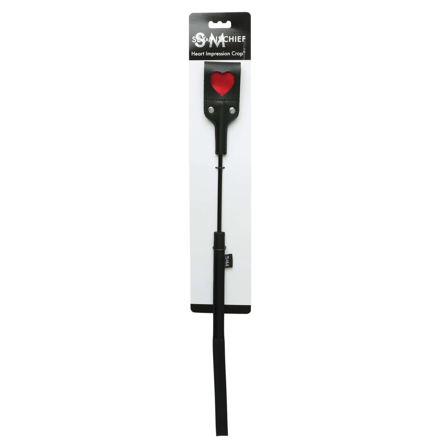 Sex and Mischief Heart Impression Paddle | 646709760403 | Available at EroticWarehouse.com