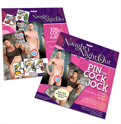 Pin the Cock on the Jock | 646709940027 | Available at EroticWarehouse.com