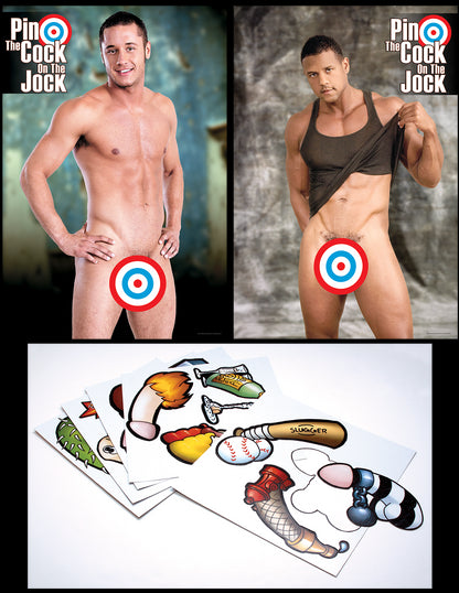 Pin the Cock on the Jock | 646709940027 | Available at EroticWarehouse.com